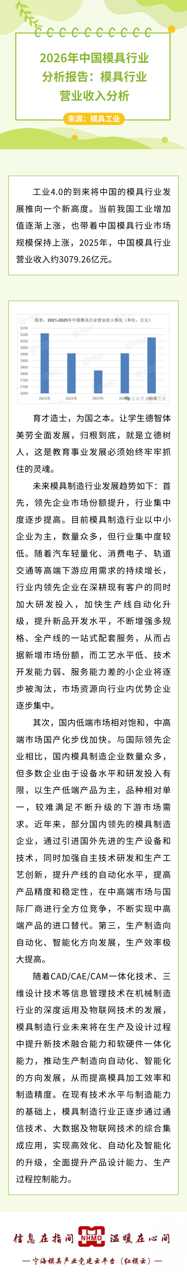 2026年中国模具行业分析报告：模具行业营业收入分析.png